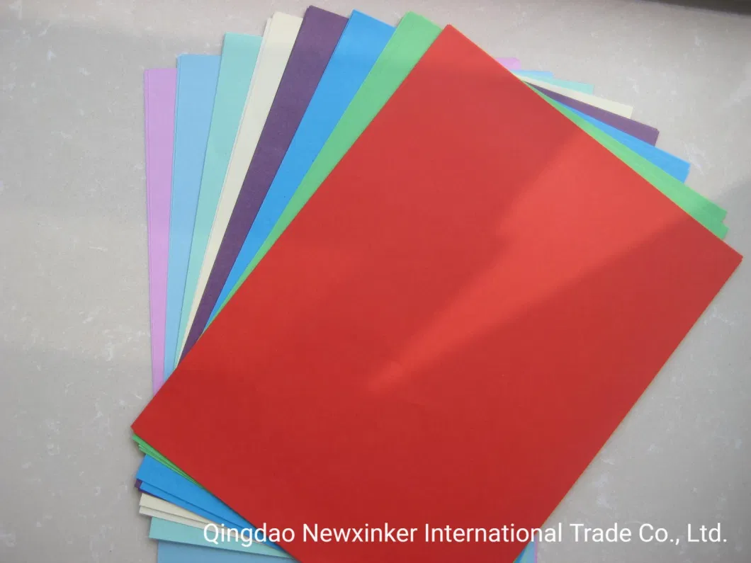 Color A4 Copy Paper as Origami Paper for Stationery Fields